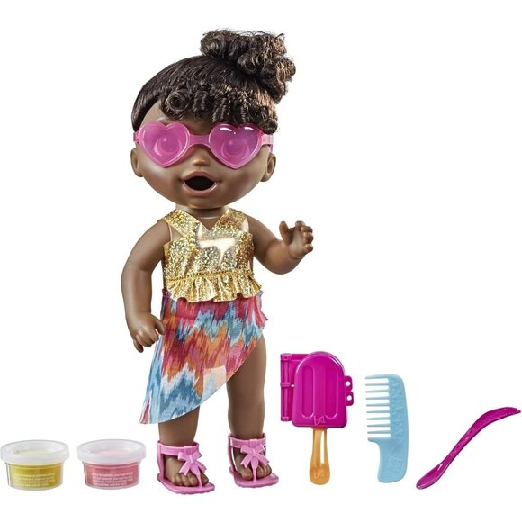Baby Alive Sunshine Snacks Doll – Summer-Themed Waterplay & Feeding Fun - Picture 1 of 8